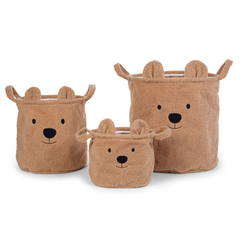 Set mit 3 Teddykörben von Childhome