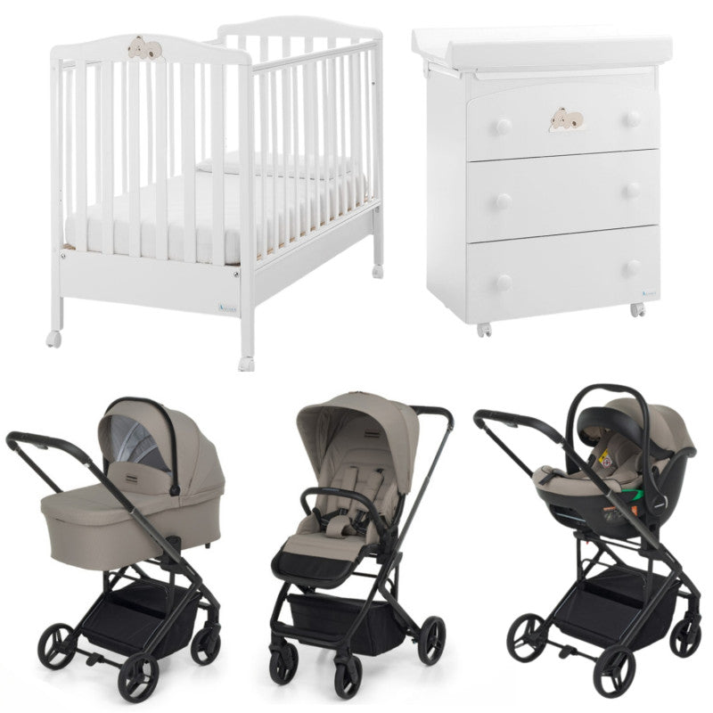Komplettes Schlafzimmer und Foppapedretti Tic Toc Trio