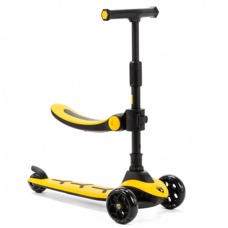 Lamborghini 2-in-1 Scooter - Yellow