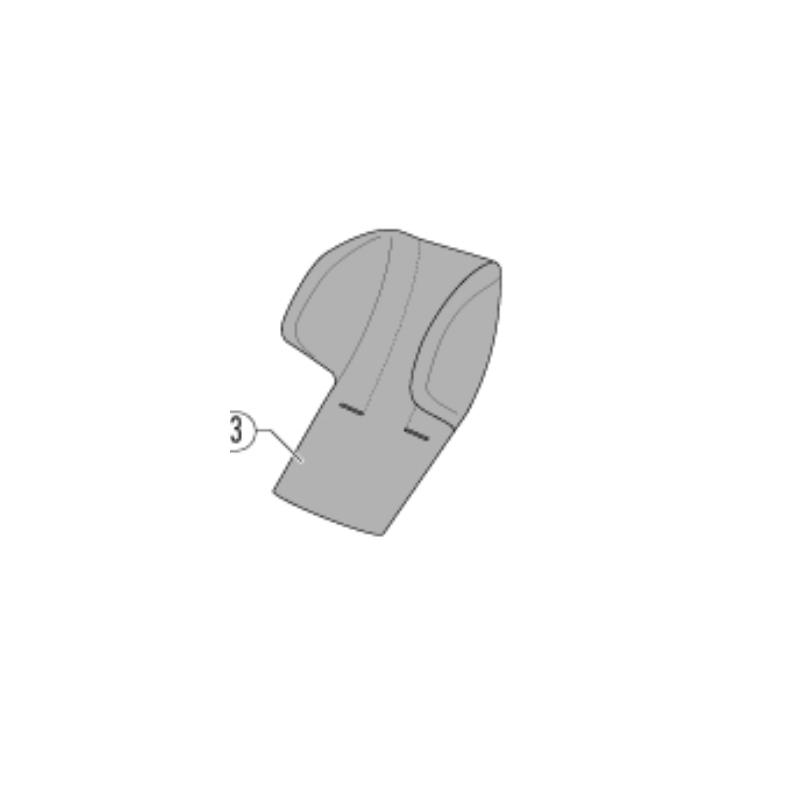 Replacement Headrest Darwin Infant Recline - Murray Green