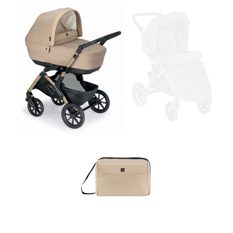 Dynamic Smart Cam - Duo Stroller - Beige