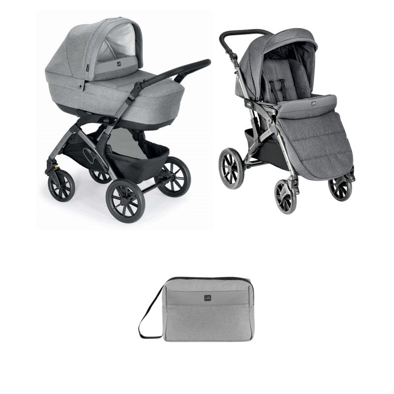 Dynamic Smart Cam - Duo Stroller - Grey