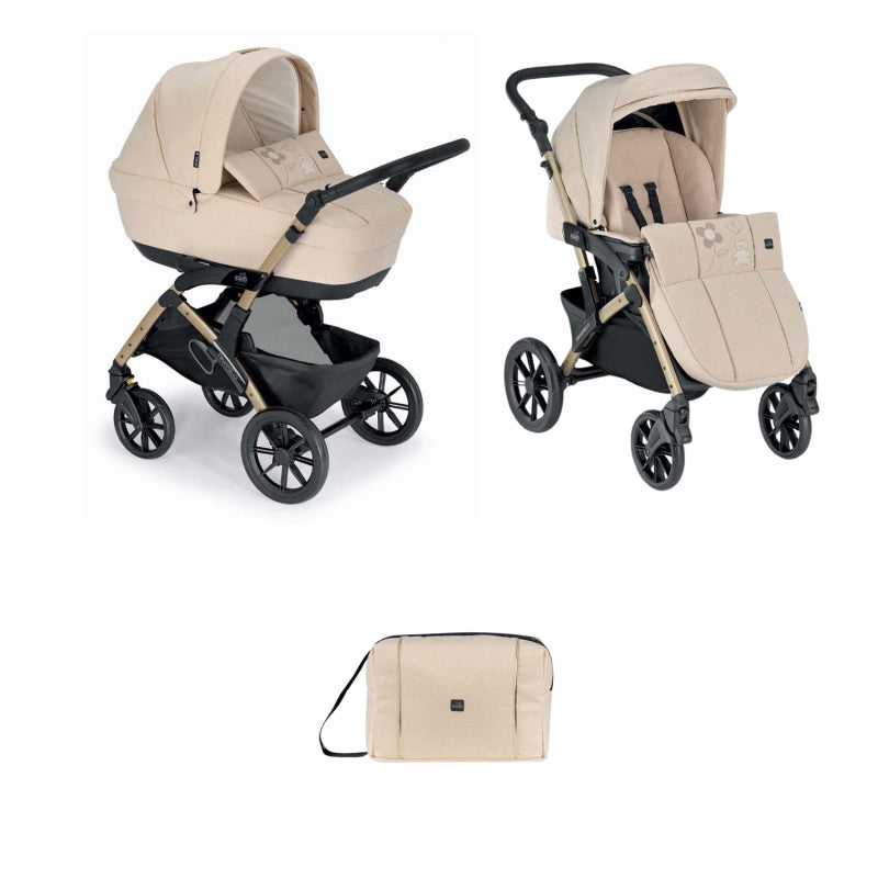 Dynamic Smart Cam - Duo Stroller - Nature Beige
