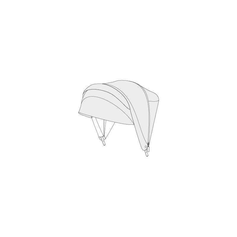 Inglesina Aptica Resort Blue Stroller Hood