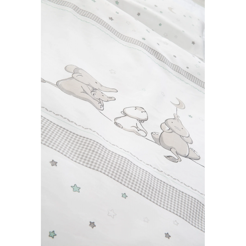 Duvet Cover and Pillowcase Set for Cot