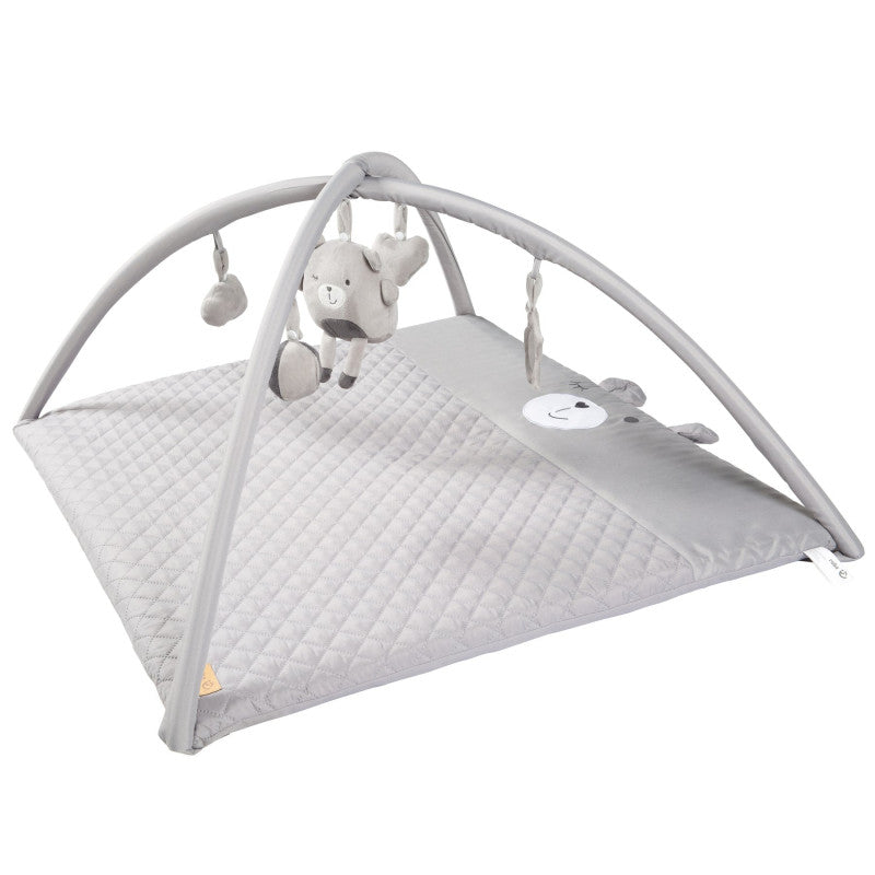 roba Style Play Mat with Play Arch and 5 Elements - Grey