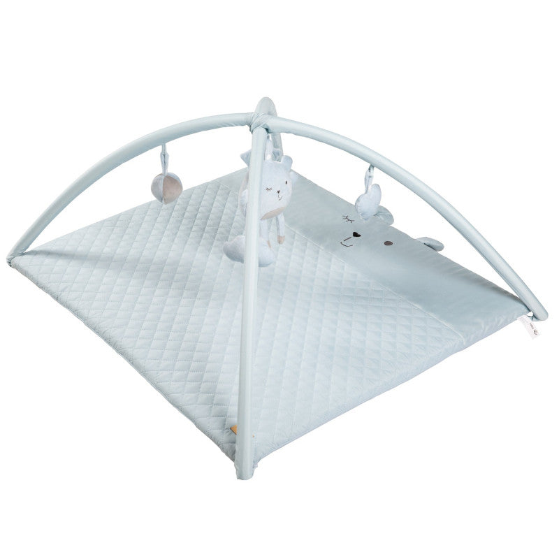 roba Style Play Mat with Play Arch and 5 Elements - Blue