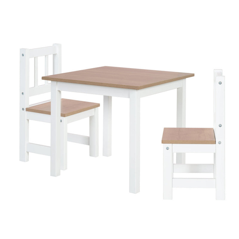Woody Table and 2 Chairs Set