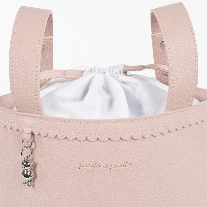 Wickeltasche Pasito a Pasito Bucket Icon - Rose