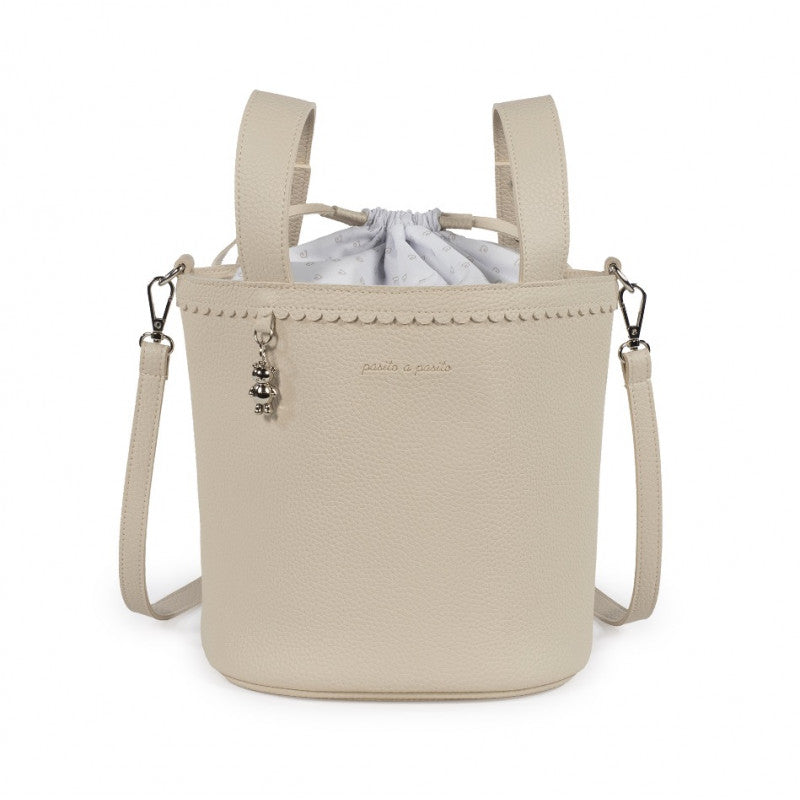 Wickeltasche Pasito a Pasito Bucket Icon - Cream