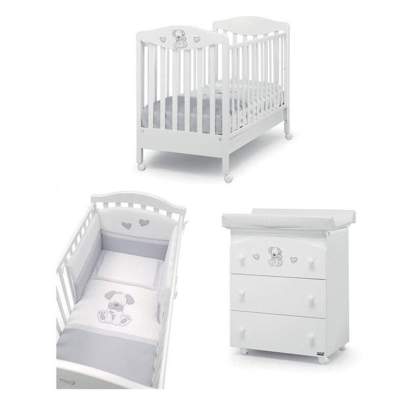 copy of Erbesi Babybett + Textilien-Set Molly