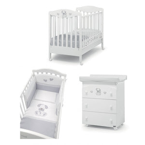 copy of Erbesi Babybett + Textilien-Set Molly