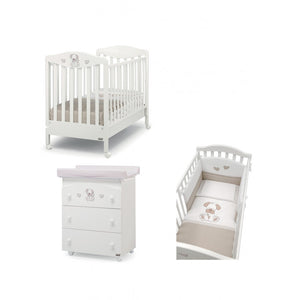 copy of Erbesi Babybett + Textilien-Set Molly