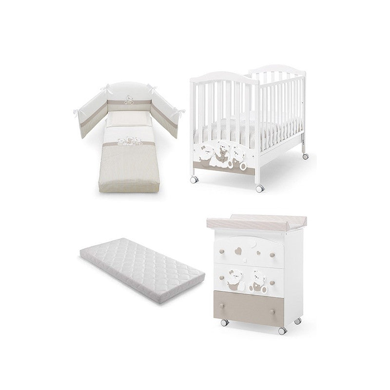 copy of Erbesi Babybett + Textilien-Set Molly