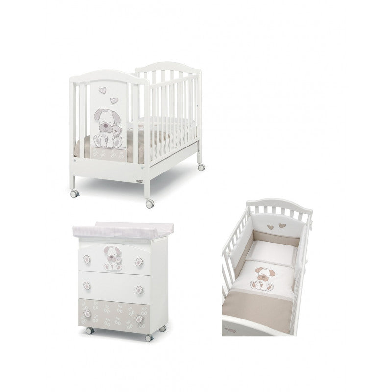 copy of Erbesi Babybett + Textilien-Set Molly - 2