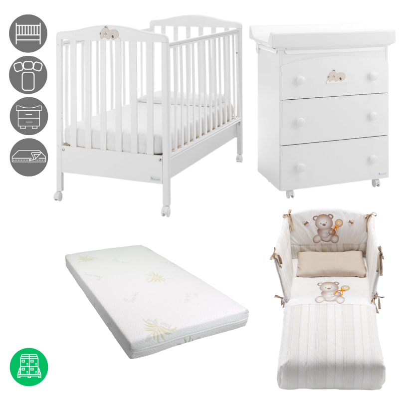 copy of Erbesi Tato und Trio Electa Inglesina Schlafzimmer-Set - 8
