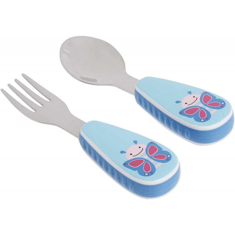 Skip Hop Stainless Steel Utensils - Butterfly
