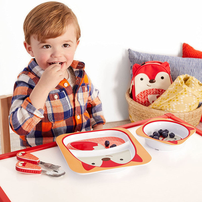 Skip Hop Stainless Steel Cutlery - Fox
