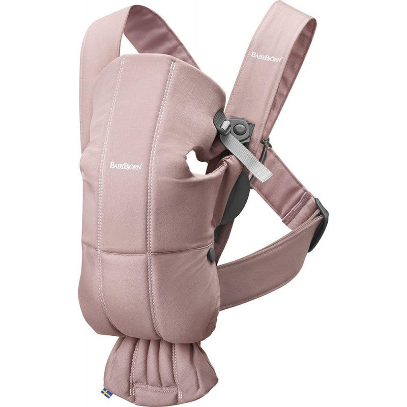 BabyBjorn Mini Carrier Cotton Dusty Pink