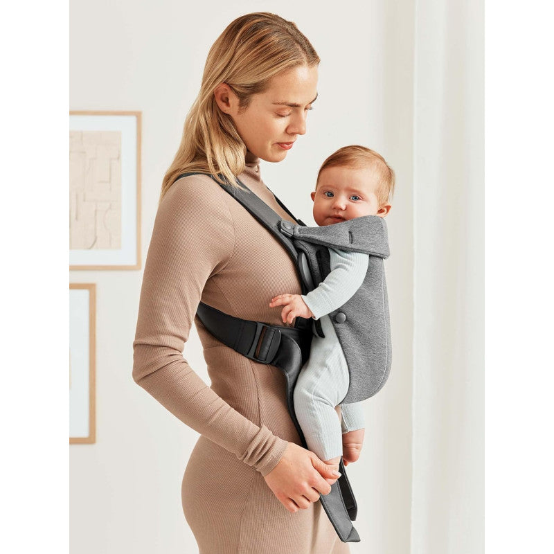 BabyBjorn Mini Carrier 3D Jersey Dark Grey