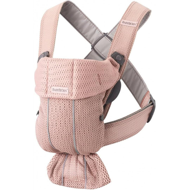 BabyBjorn Mini 3D Mesh Baby Carrier Dusty Pink