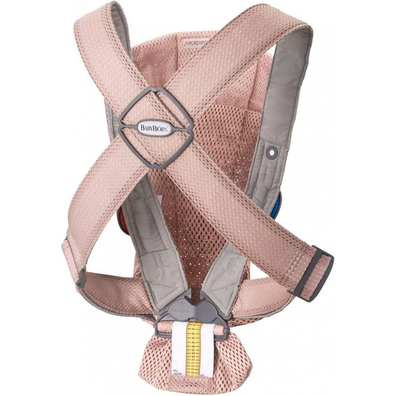 BabyBjorn Mini 3D Mesh Baby Carrier Dusty Pink