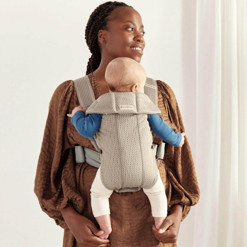 BabyBjorn Carrier Mini 3D Beige Gray