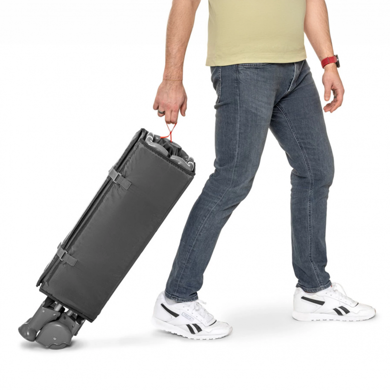 Reisebett Kidnort Stugan Light Grey - 2