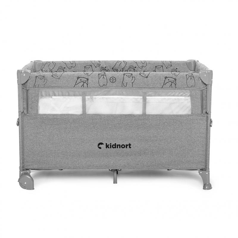 Reisebett Kidnort Stugan Light Grey - 9