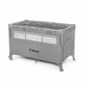 Reisebett Kidnort Stugan Light Grey - 11