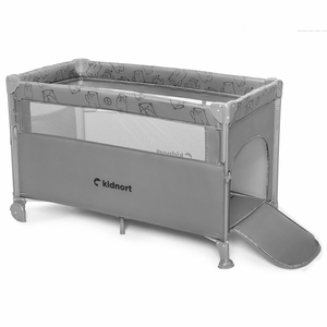Reisebett Kidnort Naste Light Grey - 4
