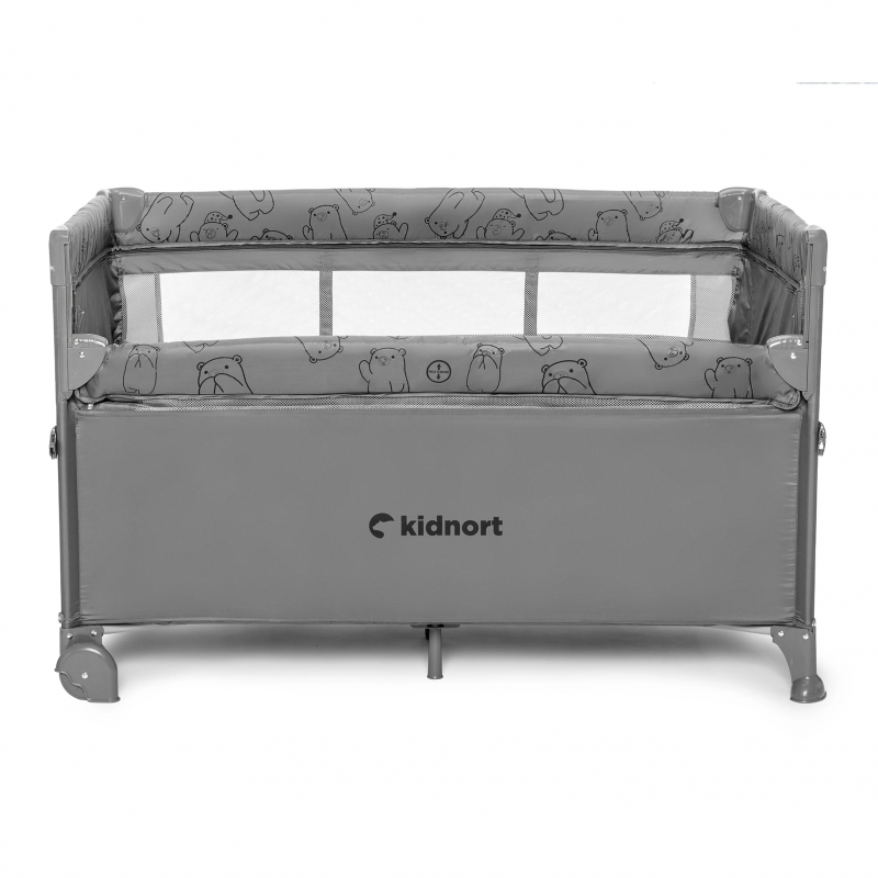 Reisebett Kidnort Naste Light Grey - 3