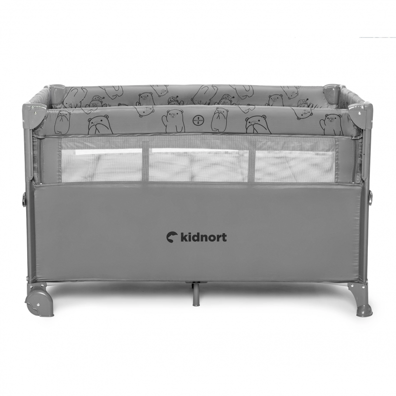 Reisebett Kidnort Naste Light Grey - 5