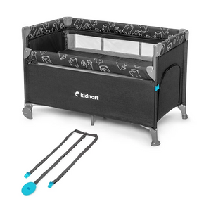 Reisebett Kidnort Naste Grey - 9
