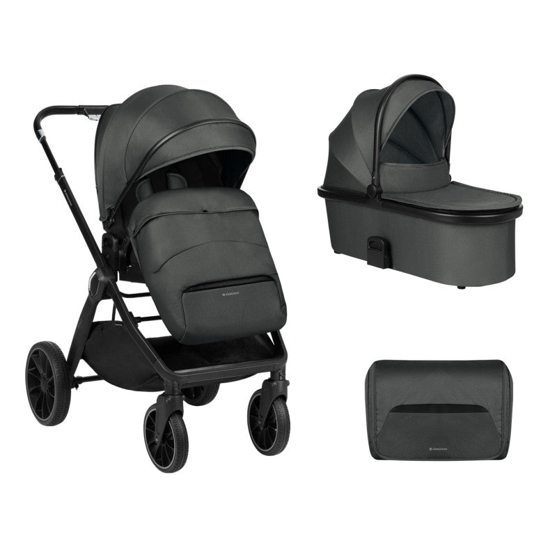Kombikinderwagen 2in1 kikkaboo Tiffany- Dark Grey