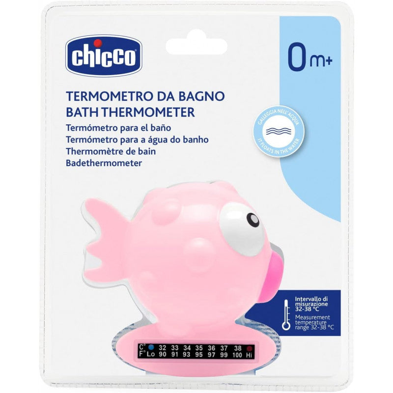 Chicco Bath Thermometer Pink