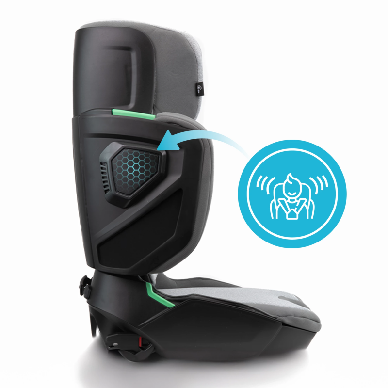 Foldable Car Seat Mane Kidnort Grey