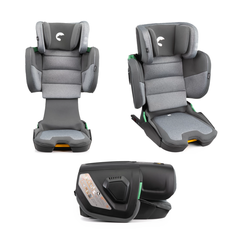 Foldable Car Seat Mane Kidnort Grey