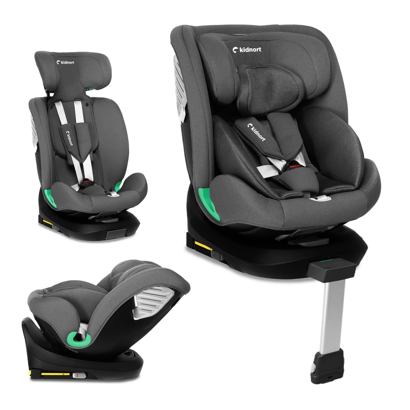 Radjur Kidnort Grey Car Seat
