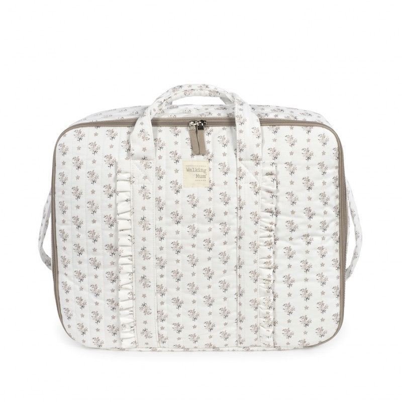 Suitcase Botton Fiori Walking Mum