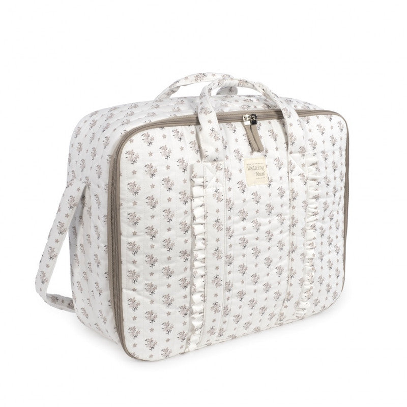 Suitcase Botton Fiori Walking Mum