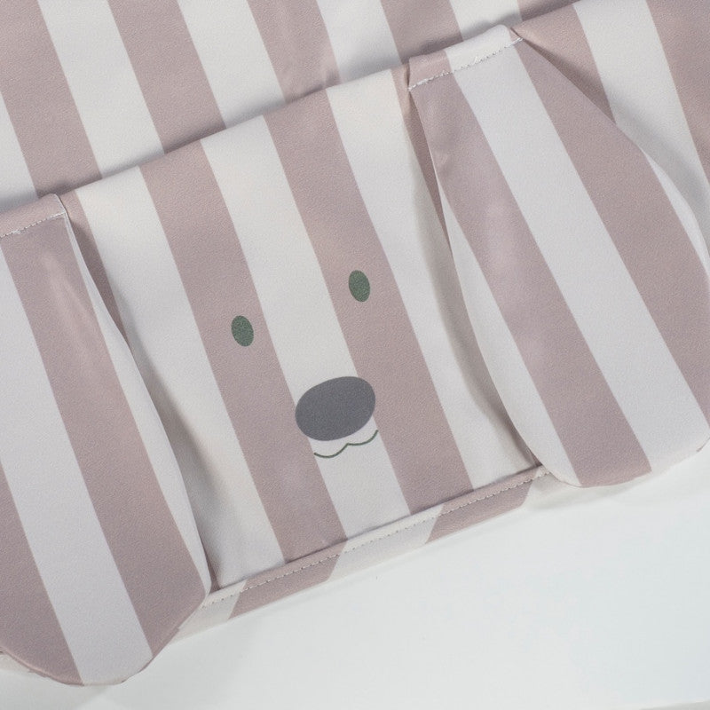 Sintra Beige Long-Sleeved Bib
