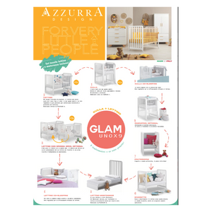 Babybetten Azzurra Design Glam Avana - Glammy - 12