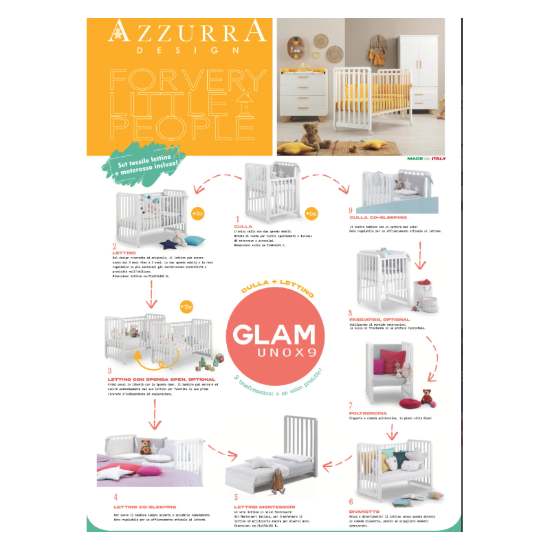copy of Babybetten Azzurra Design Glam - 12