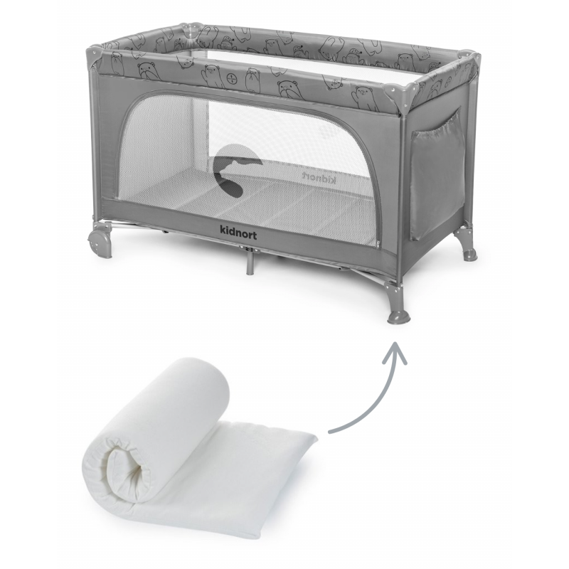 Campingbett mit Rollmatratze