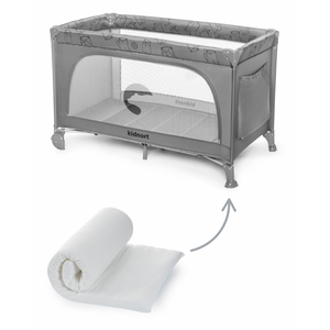 Campingbett mit Rollmatratze
