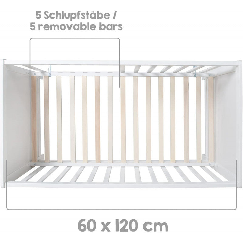 Beistellbett 60 x 120 cm - 5