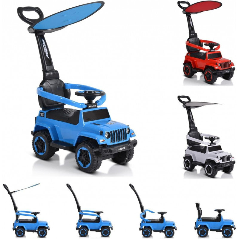 4-in-1 Ride-On Car