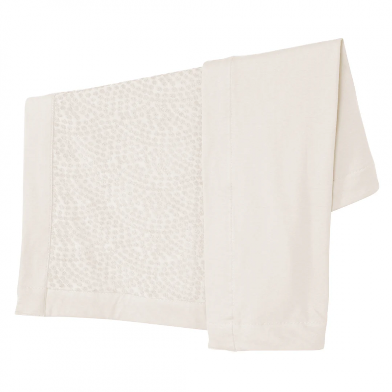 Baby blanket 80 x 80 cm 'Seashells Oyster