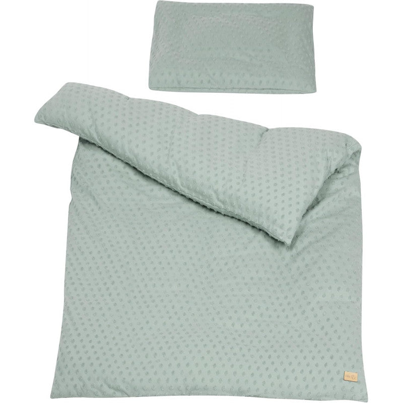 Organic Cotton Cot Set Green